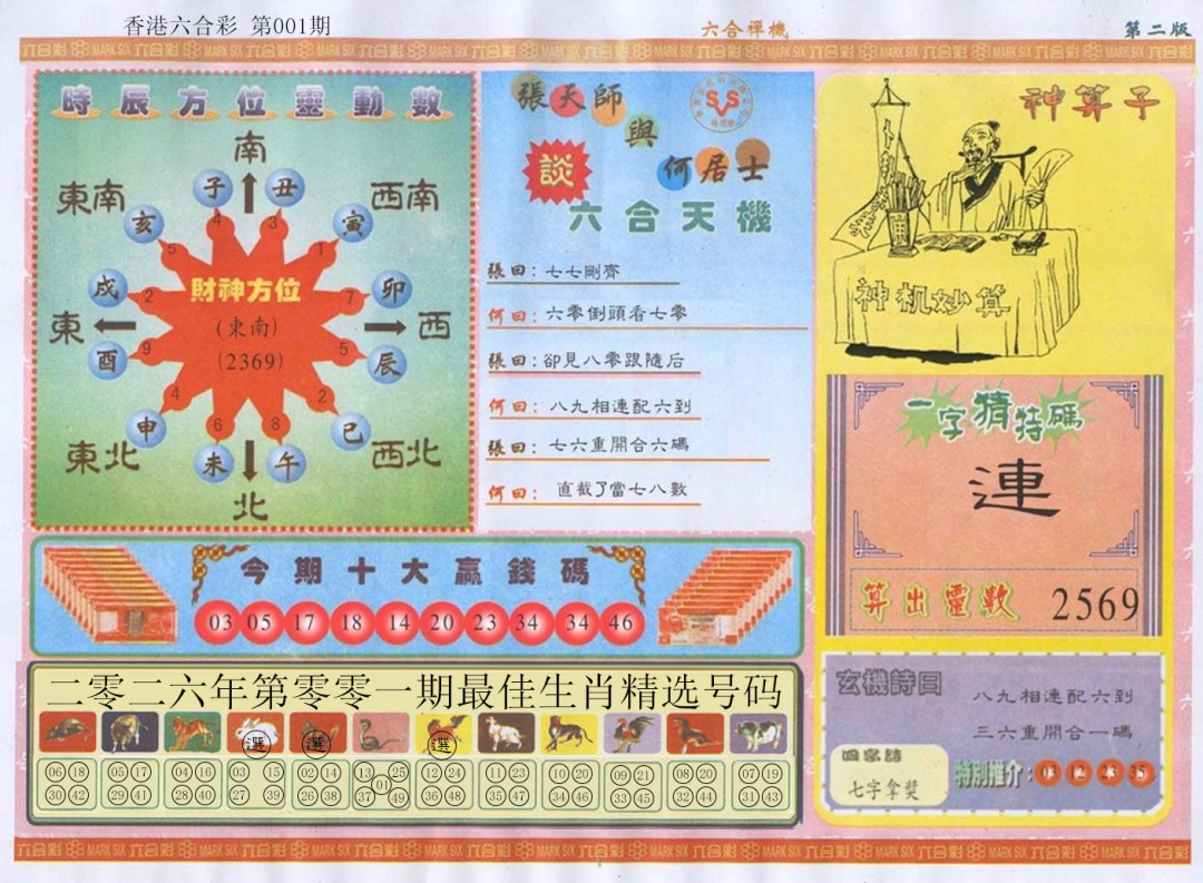 001期六合禅机B[图]