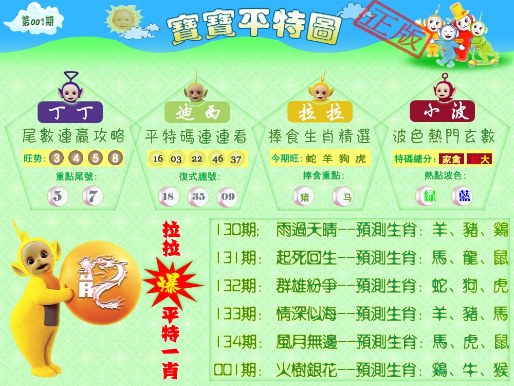 001期宝宝平特图（热）[图]