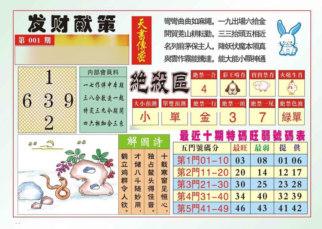 001期发财献策[图]