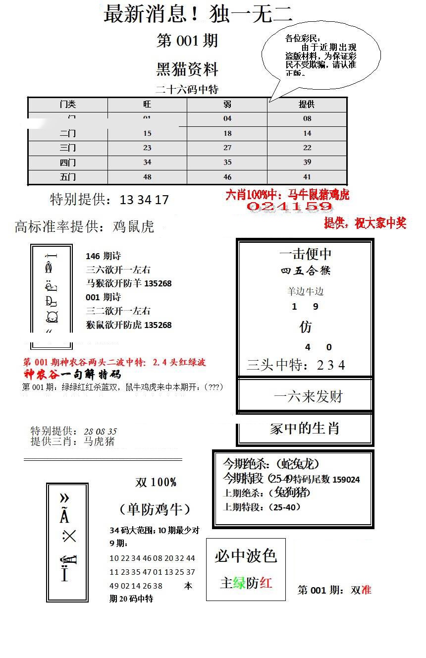 001期独一无二[图]