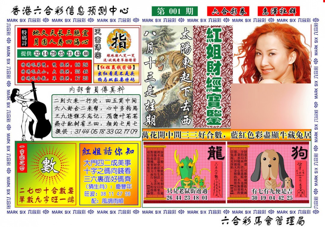 001期红姐财经宝鉴[图]