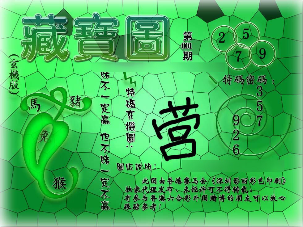 001期九龙玄机报[图]